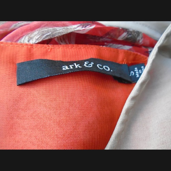 Ark & Co. multi color sleeveless top sz S - Picture 3 of 6